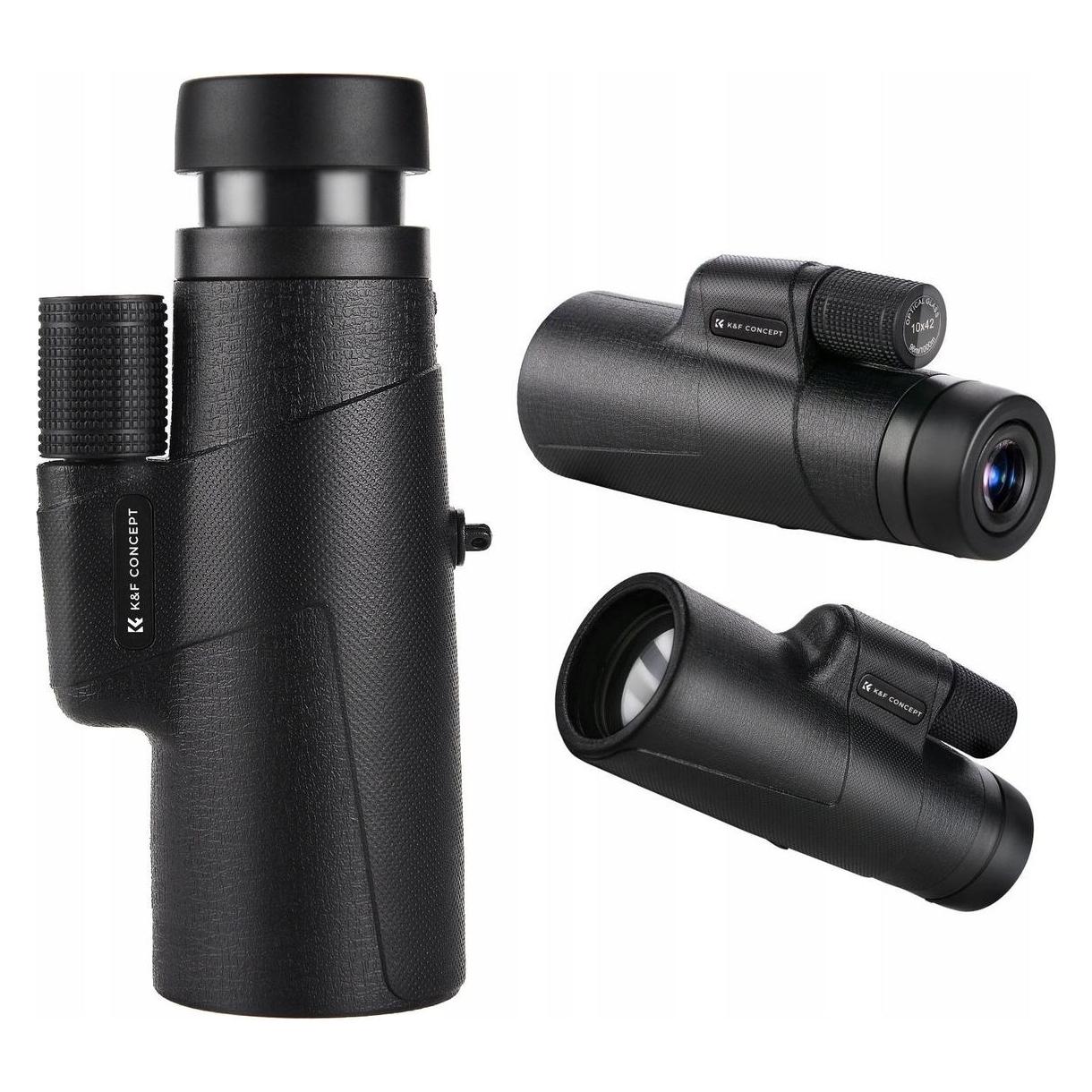 K&F Concept Monokular Luneta Azot 10x 42mm 10x42 BaK4 IP65 + Etui / KF33.090 (10x, 42 mm) (57903573)