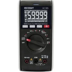 Voltcraft, Multimeter, VC195 Hand-Multimeter digital CAT III 600 V Anzeige Counts 60000 (VC-17059815) (CAT III 600V, Hand-Multimeter)