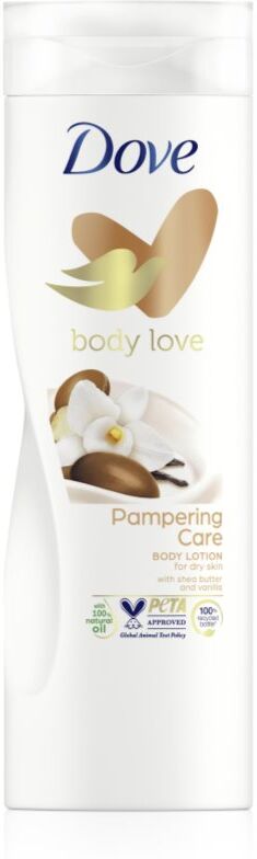 Dove Purely Pampering Shea Butter nährende Body lotion Karitébutter und Vanille 400 ml