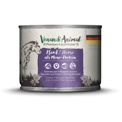 Venandi Animal Monoprotein 200g Katzennassfutter 6 x 200 Gramm Pferd