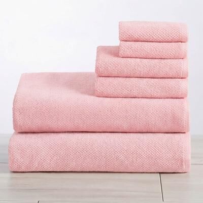 Linery & Co. Luxury Cotton Textured Towel Set.