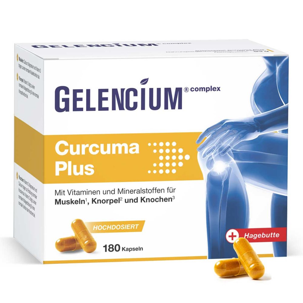 Heilpflanzenwohl GmbH Gelencium Curcuma Plus mit Vitamin C Kapseln 18813181