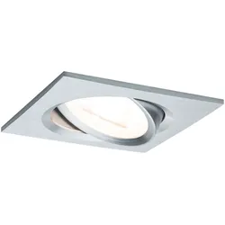 Paulmann Einbauleuchte Nova Coin LED 1x6,5W Alu eckig