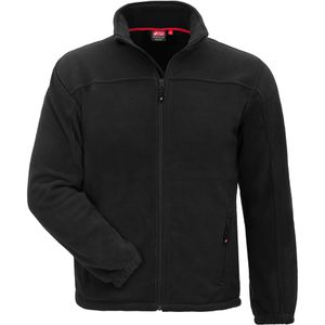 NITRAS Arbeitsjacke Motion Tex Plus, 7040, Fleecejacke, schwarz, Größe 3XL