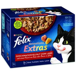 Felix Sensation Extra Geschmacksvielfalt vom Land - Multipack 6x1.02 kg