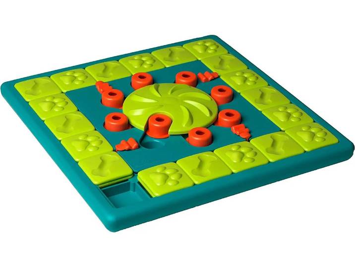 Tier-Intelligenzspielzeug NINA OTTOSSON Multi , grün (dunkelgrün, hellgrün), B:37,7cm H:4,7cm L:37,7cm, Tierspielzeuge, Tier-Intelligenzspielzeug
