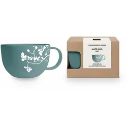 Pure Branch eucalyptus Matte Mug XXL, Tasse, Kaffeetasse, Becher, Bone China, 550 ml, 162702350