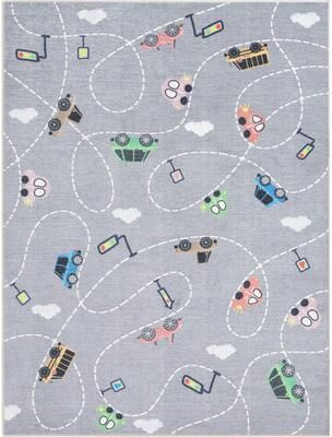 Well Woven Kids Rugs Traffic Modern Machine Washable Area Rug