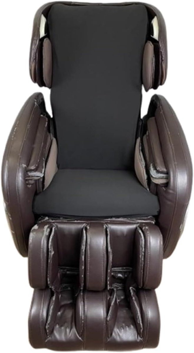 Zwarte elastische beschermhoes voor massagestoelen en recliners