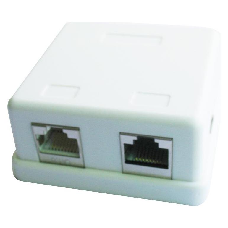 Gembird cablexpert NCAC-HS-SMB2 - Installationskasten Netzwerkoberfläche (Keystone Modul, Netzwerk Kupplung, Netzwerk Zubehör) (NCAC-HS-SMB2)