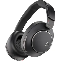 HP Poly Voyager Surround 80 (Kabelgebunden, Kabellos, USB-C, Microsoft Teams), Office Headset, Schwarz