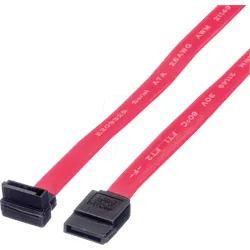 VALUE 11991556 - Kabel SATA 3 Gb/s Bu. > SATA Bu., 50 cm, gew. rot