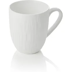 4x Becher Set MAYA SHIRO, Ø 8,5 cm, 330 ml, weiß, Porzellan
