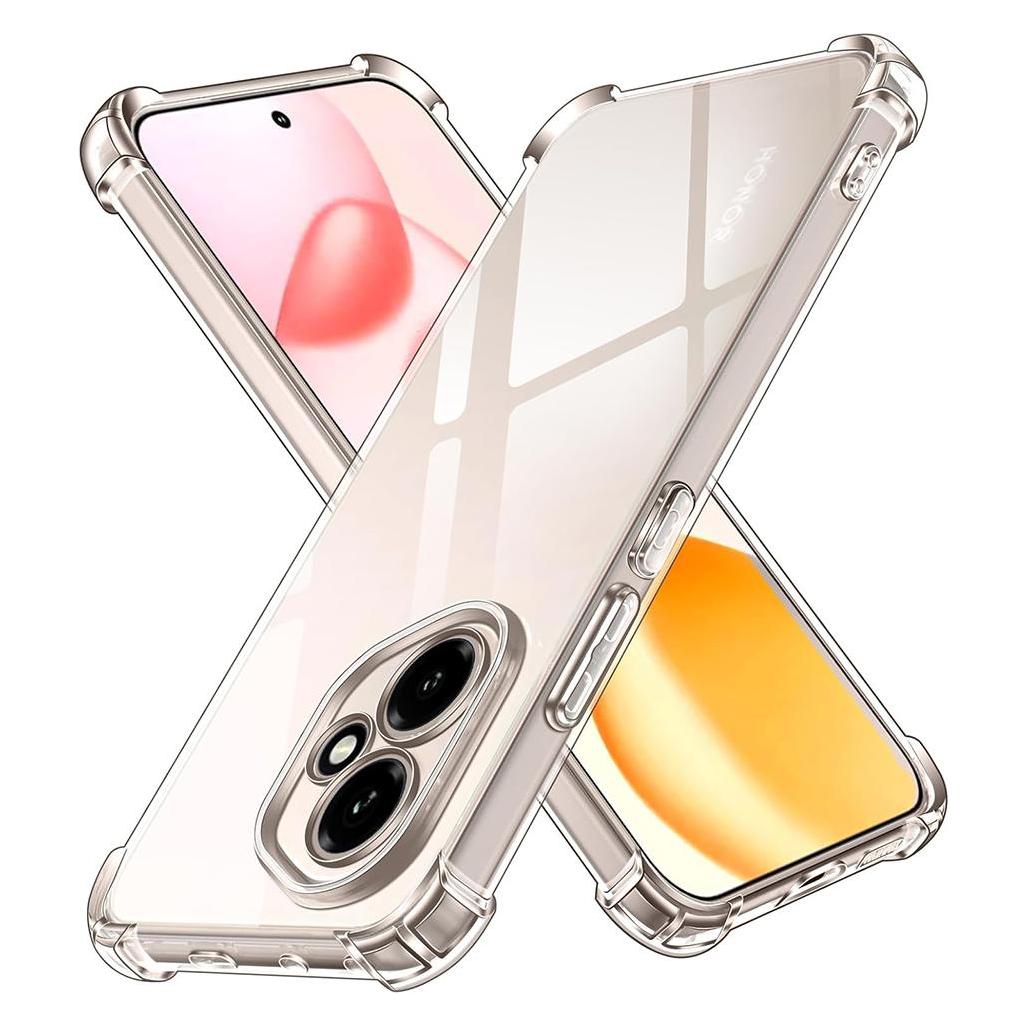 Techsuit - Shockproof Clear Silicone - Honor 400 - Clear (Honor 400) (59005077)