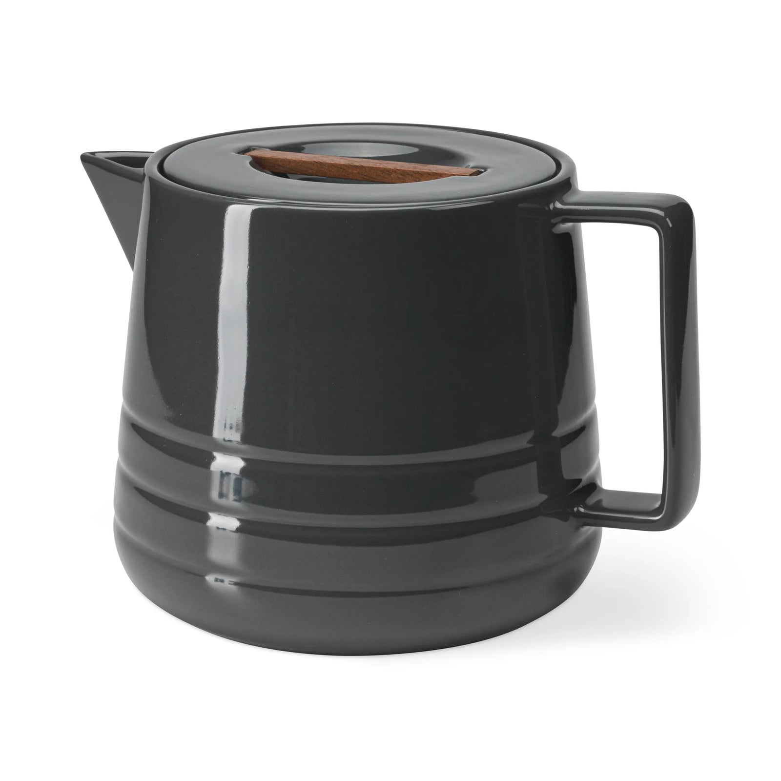 NJRD Lines theepot 1,5 liter donkergrijs