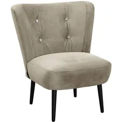 COCKTAILSESSEL Kayleigh Samtvelours sahara