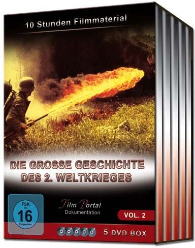 Geschichte - Die große Geschichte des 2. Weltkrieges - Vol. 2 (5 DVD BOX) - Preis vom 04.10.2026 03:51:26 h