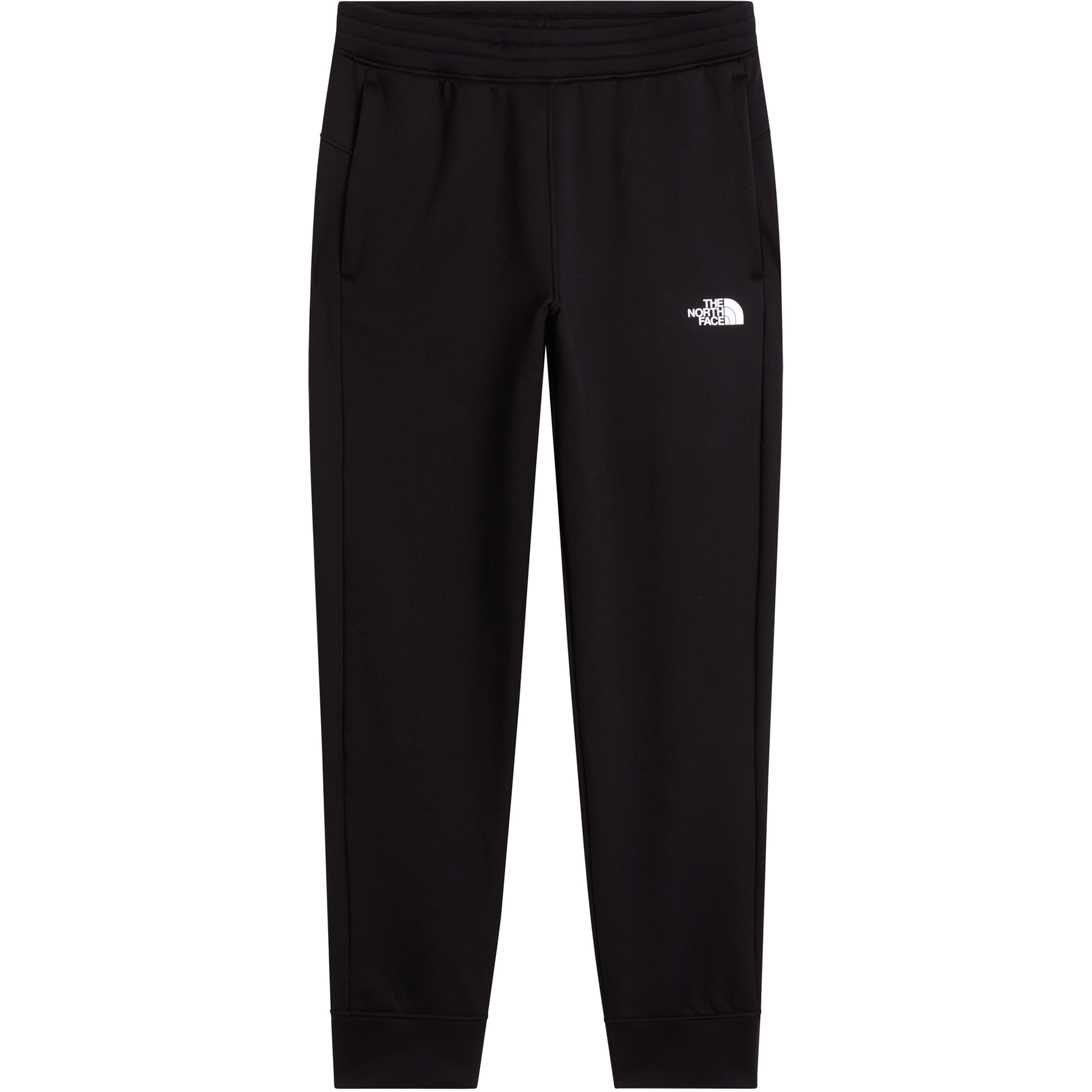 The North Face Teen Performance Fleece Jogger Hose Kinder Fleecehose grau Größe 124 Lifestyle Elastisch
