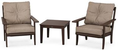 POLYWOOD Canyon 3-Piece Deep Seating Set