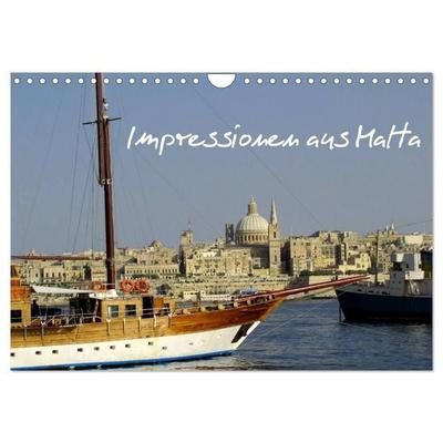 Impressionen aus Malta (Wandkalender 2027 DIN A4 quer), CALVENDO Monatskalender