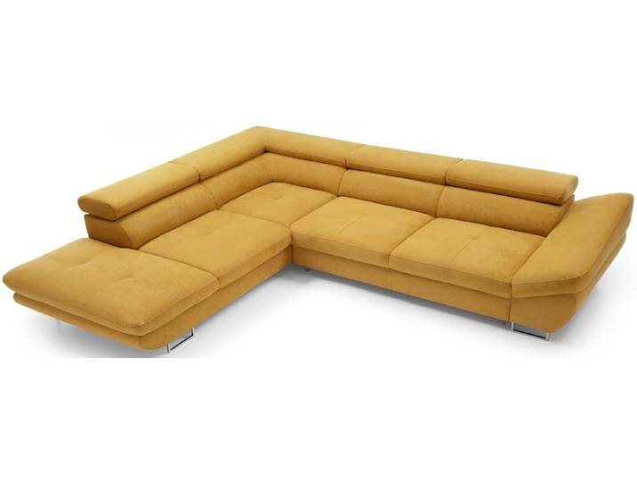 Xlmoebel Ecksofa Funktionssofa mit Schlaffunktion und hochwertigem Stoffbezug, Ecksofa, Hergestellt in Europa