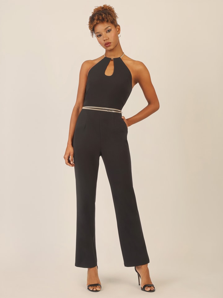 APART Jumpsuit in Schwarz - 38
