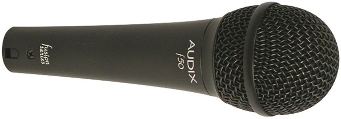 Audix Micrófono dinámico para voz o instrumento F50S. Metálico
