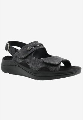 Women's Selina Sandal by Drew in Black (Size 7 M)