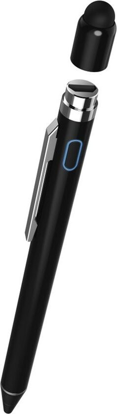 Hama 00119455 Tablet Stylus Pen - Zwart - Capacitief - Aluminium - Cilindrisch