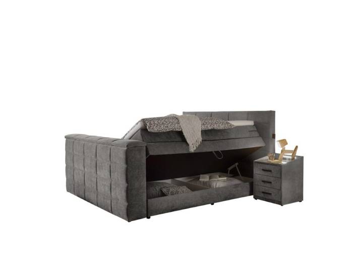 Trendstore Benni Boxspringbett mit Motor, TV-Halterung und Bettk