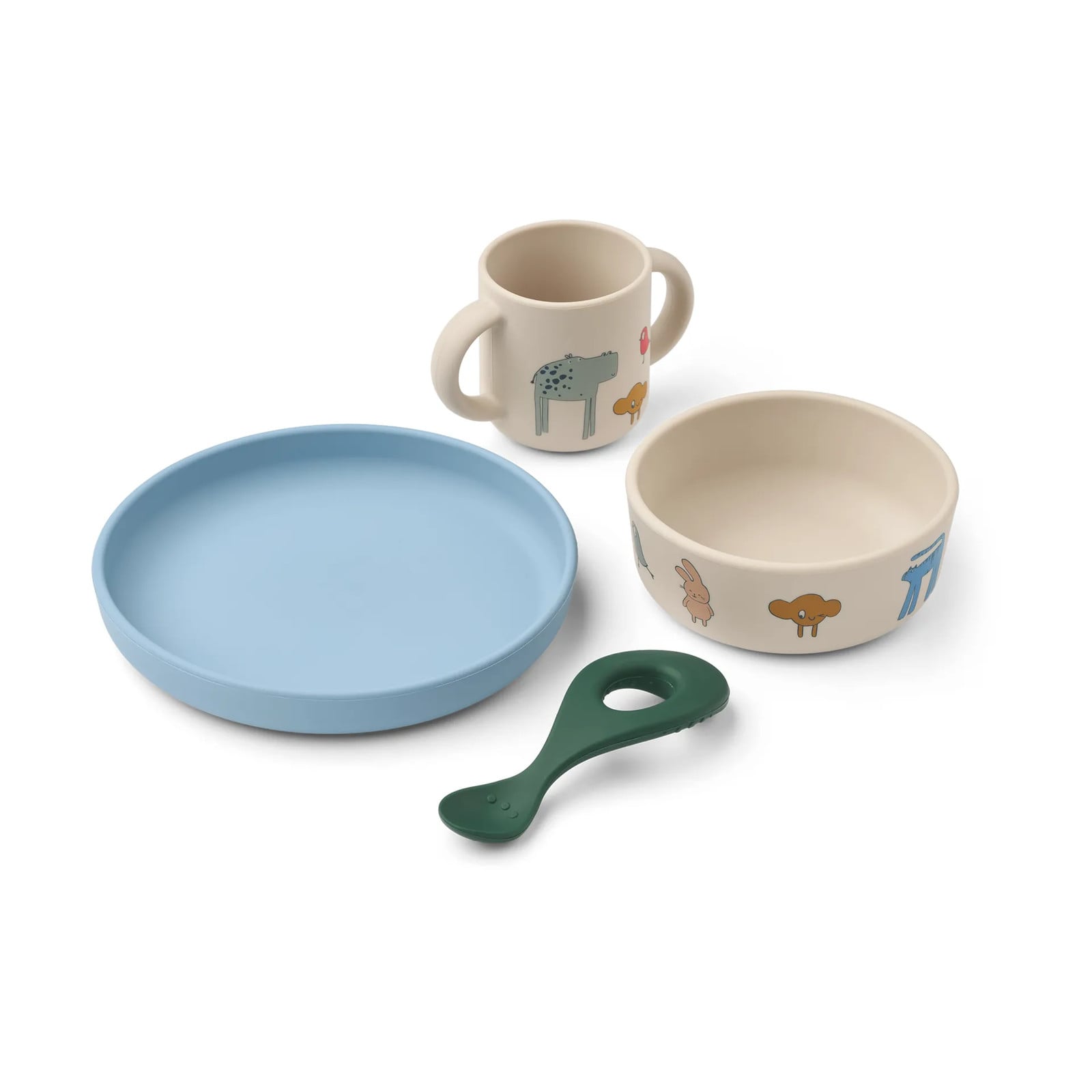 Liewood Vivi 4-delige servies set Imagine/Sandy