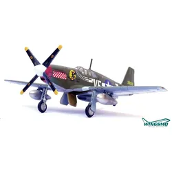 Panzerkampf Model USAAF North American P-51B Mustang 4th FG 336th FS Shangri-La Don Gentile 14606LA