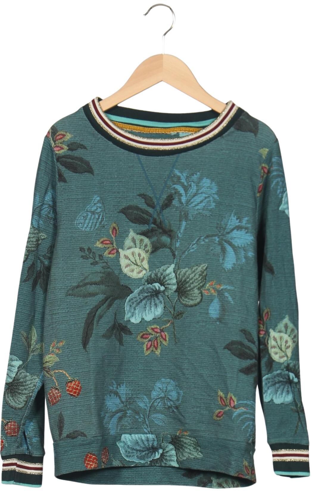 Pip Studio Damen Sweater, Grün, Gr. XS, Baumwolle / Elasthan - Second Hand