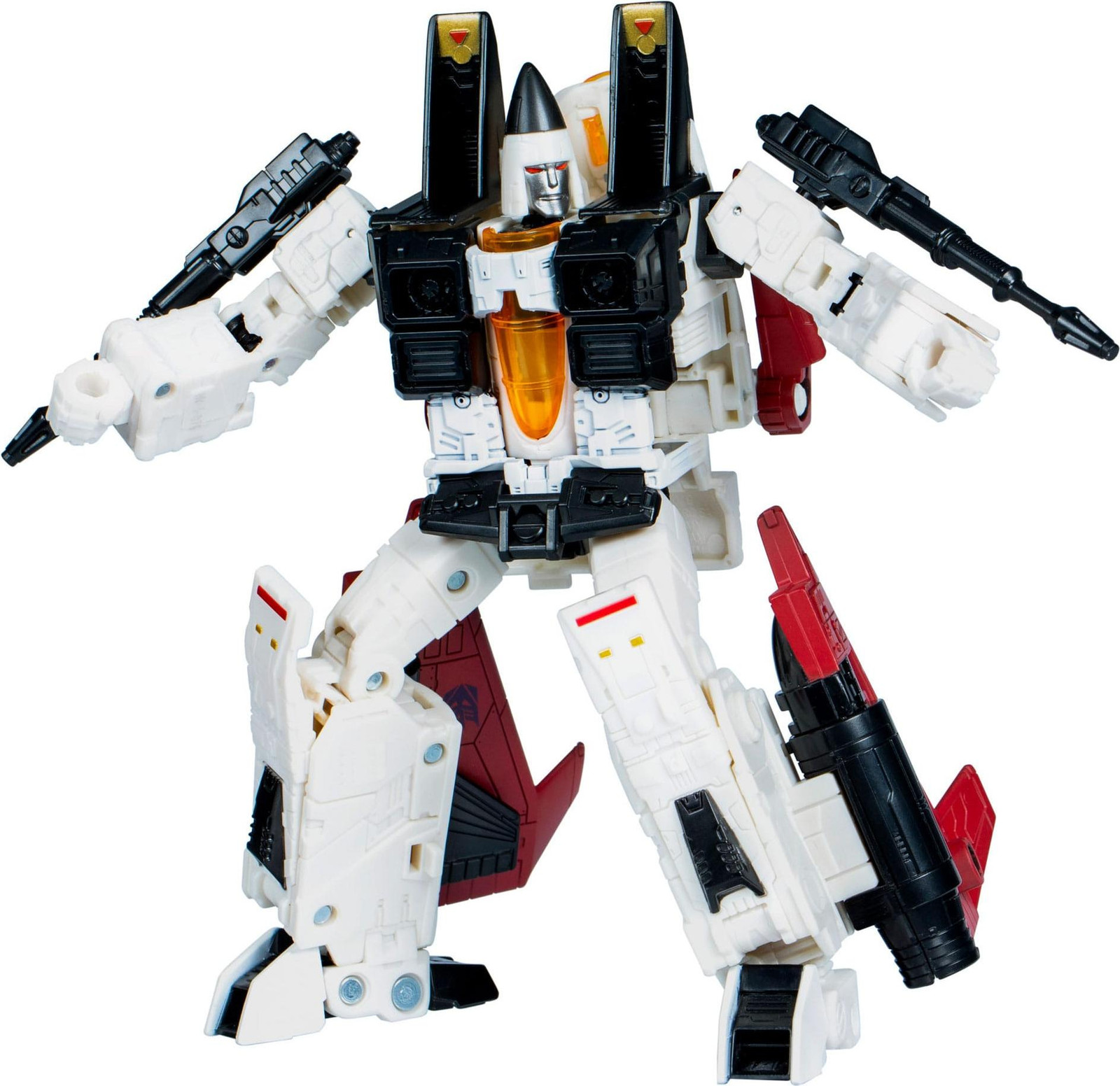 Hasbro Transformers Legacy United Voyager Class G1 Universe Ramjet - Zwart, Rood, Wit