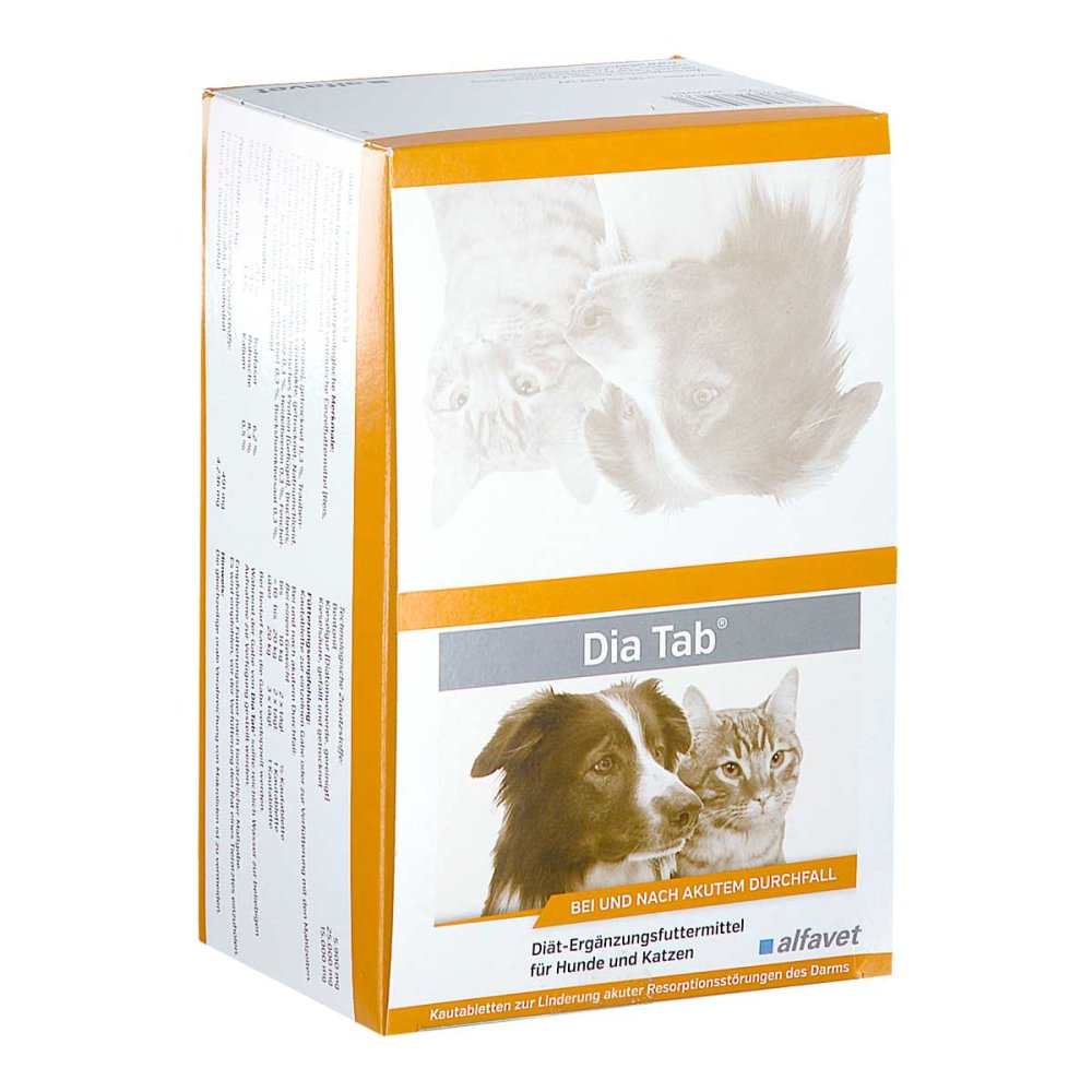 alfavet Tierarzneimittel GmbH Dia Tab Kautabletten für Hunde und Katzen 10214920