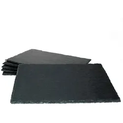 6er Set Schieferplatte 20x30 cm - 23464665