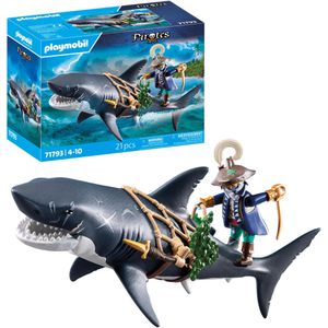 playmobil Spielset PIRATES 71793, ab 4 Jahre, Gefahr durch Riesenhai, 21 Teile
