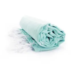 The One Towelling Hamam Handtuch 'Sultan' Hamam Sultan mint/white one size
