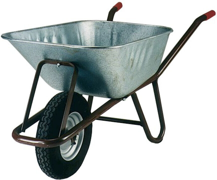 müba Betonkarre mit Nylonlager Luftrad 400x100 mm, 90 l (79960)