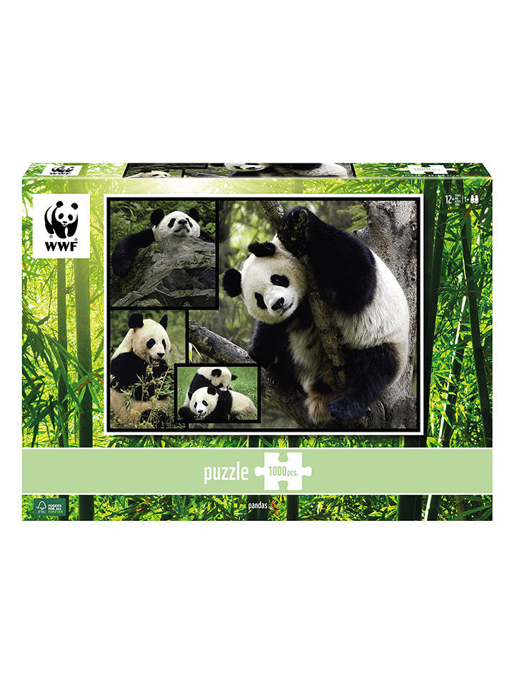 ambassador 1.000tlg. Puzzle "Pandas" - ab 12 Jahren - onesize