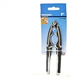 Nussknacker Nussöffner Nusszange Küchenhelfer 16cm Silber Metall robust 1 Stück