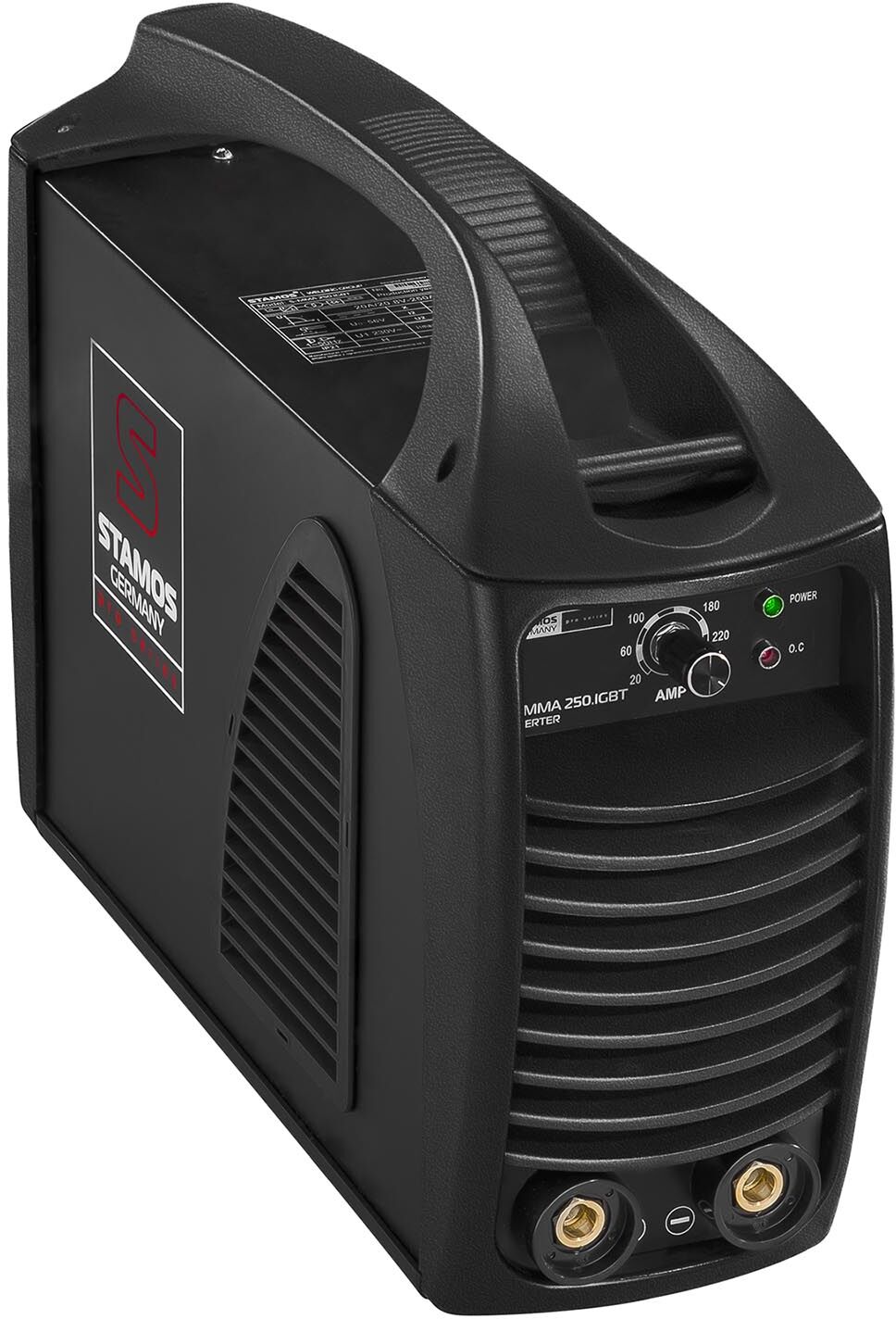 Stamos Pro Series Elektroden-Schweißgerät - 250 A - Hot Start - IGBT - PRO S-MMA 250.IGBT