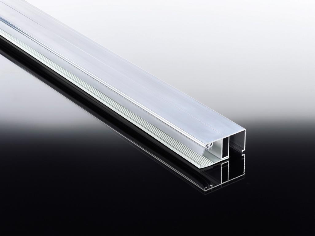 TETZNERJENT Kombi-Randprofil Alu pressblank 3500 mm m. Dichtung 16891526