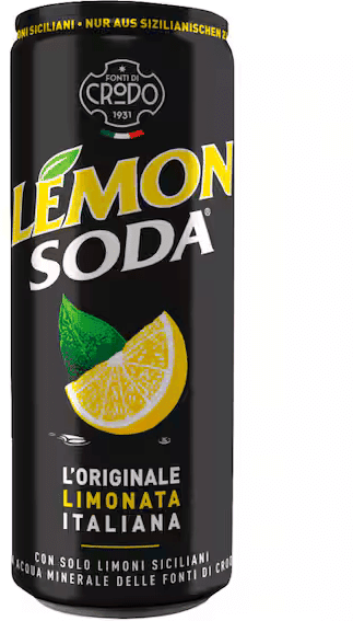 Crodo Lemon Soda - 24 x 0,33 L