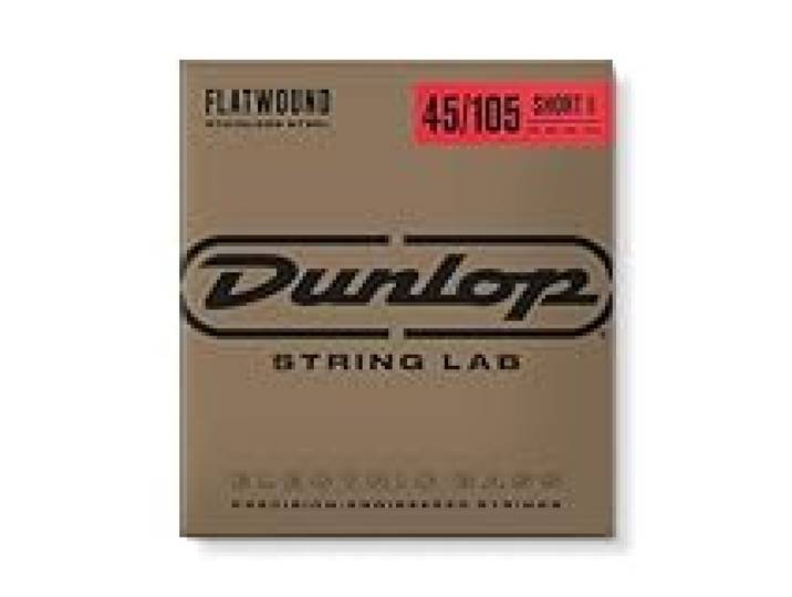 Cordes basses Dunlop en acier inoxydable à dos plat