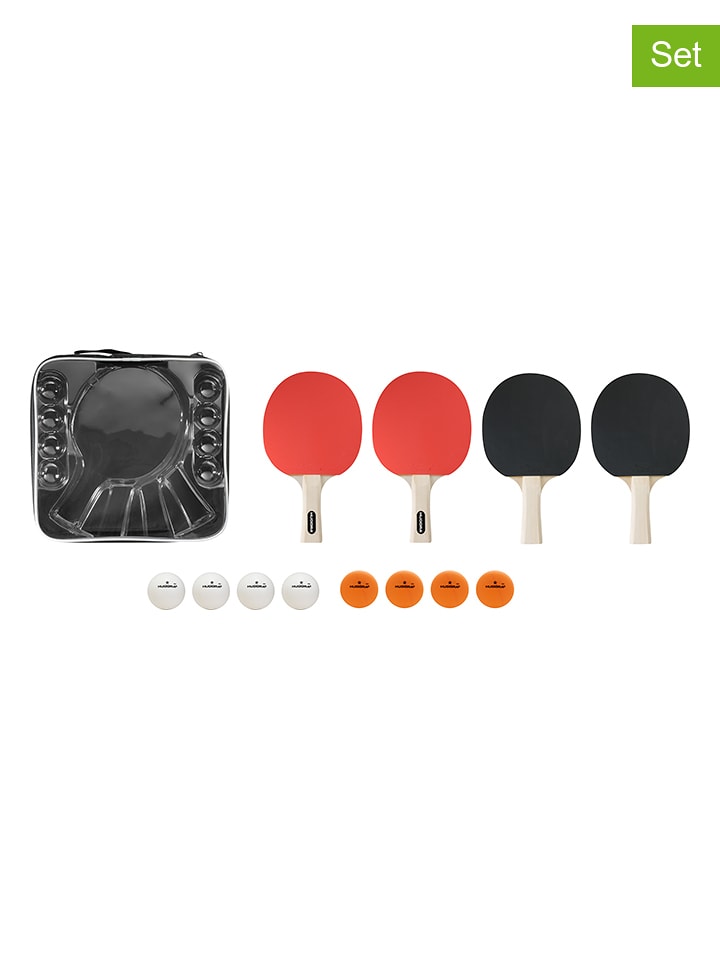 Hudora 13tlg. Tischtennisset "Friends" in Bunt - onesize