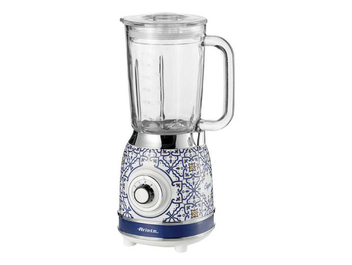 Ariete Küchenmaschine Standmixer Capri, Glasbecher, 1000 W