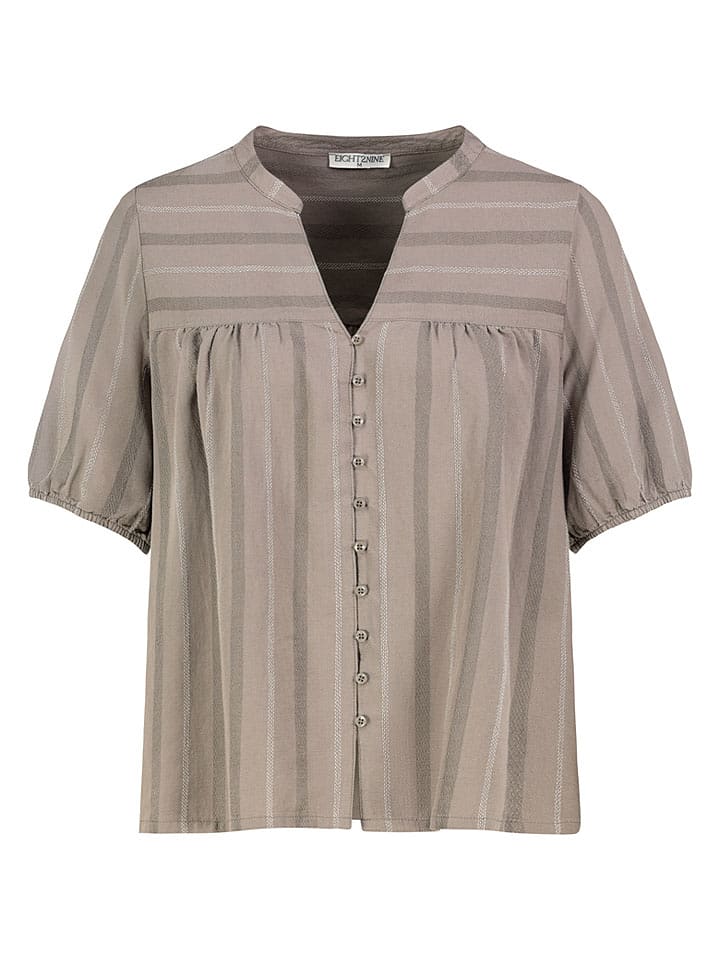 Eight2Nine Bluse in Hellbraun - S