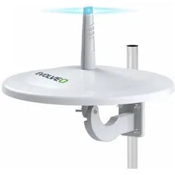 Evolveo Jade 3 LTE, aktivn?? venkovn?? ant??na DVB-T2, LTE filtr (DVB-T / -T2), SAT Spiegel + SAT Antennen, Weiss
