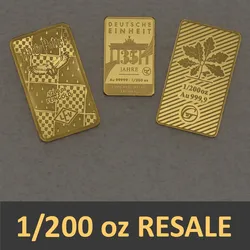 Goldbarren 1/200oz "Resale" (div. Hersteller)